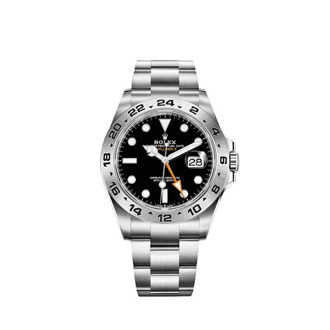 Rolex Explorer II watch: Oystersteel 